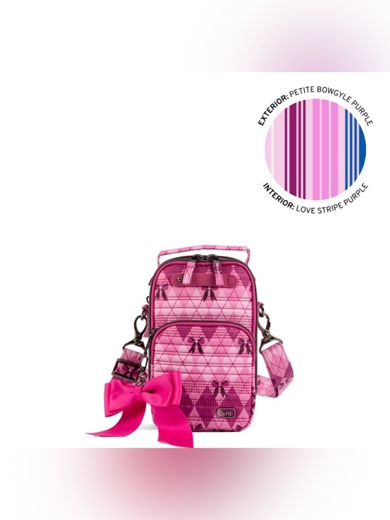 lug Handbags - NWT~LUG~Skeeter Mini Bridge Crossbody Bag with Bow